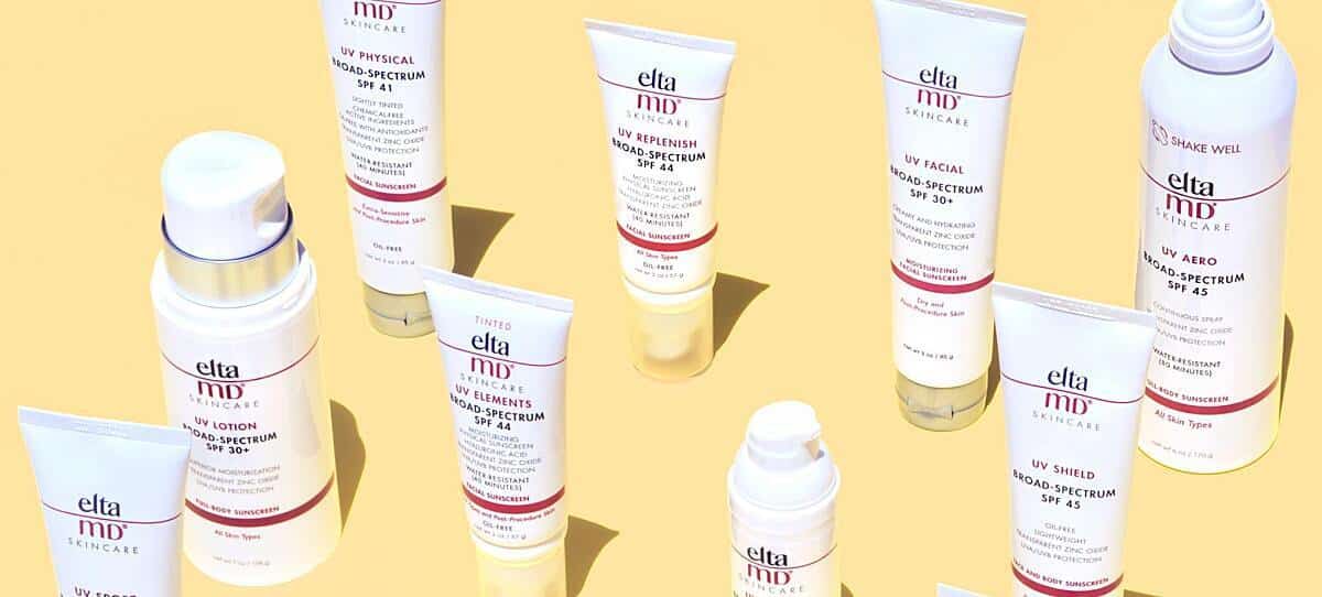 EltaMD sunscreen products