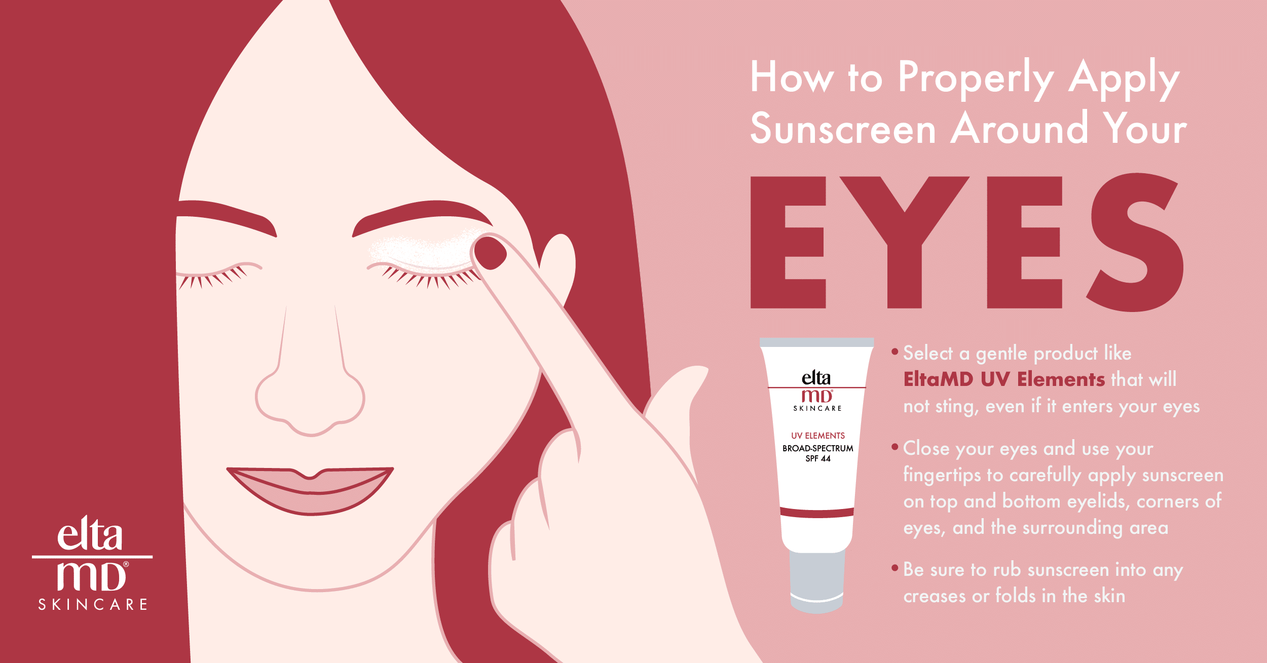 How to Properly Apply Sunscreen Around Your Eyes