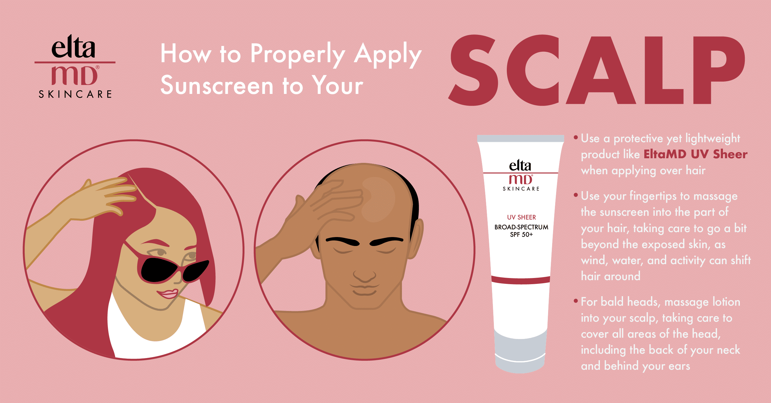 How to Properly Apply Sunscreen to Your Scalp